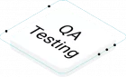 qa testing button
